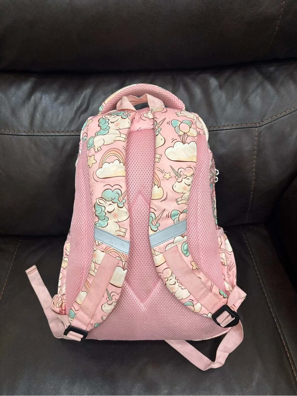 Kids Pink Unicorn Backpack - Cute Unicorn Print